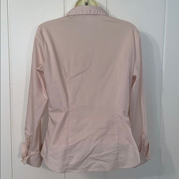 Vtg Camaieu light tan button down shirt - Picture 7 of 8